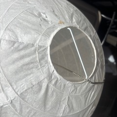 ニトリ　和紙ペンダントライト　ルナ？　二点の画像