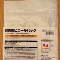 ビニールバック　配送用の画像