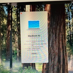 2015MacBook Air 13インチ i5 MacＯＳsequoiaの画像