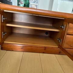 テレビ台　引き出し　収納の画像