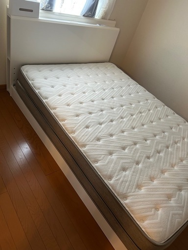 中古のダブルベッドになります、 ニトリダブルベッド (m) 那須塩原のベッド《ダブルベッド》の中古