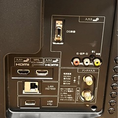 ジャンク2013年SHARPテレビの画像