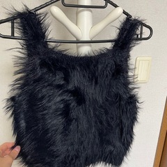 ニットベストの画像