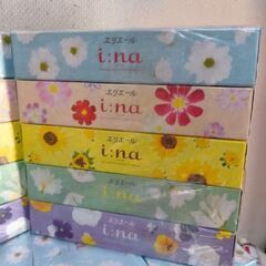 取引決定！　5箱組ティッシュ　エリエールイーナ6セットの画像