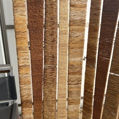 【IKEA天然素材】衝立間仕切りリバイダー の画像