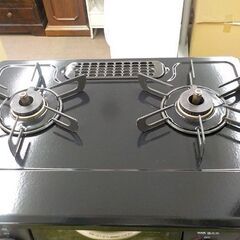 リンナイ 都市ガス用 ガステーブル 2024年製 RT35NJH 右強火力 ブラック 水無し片面焼きグリル 札幌 西岡店の画像