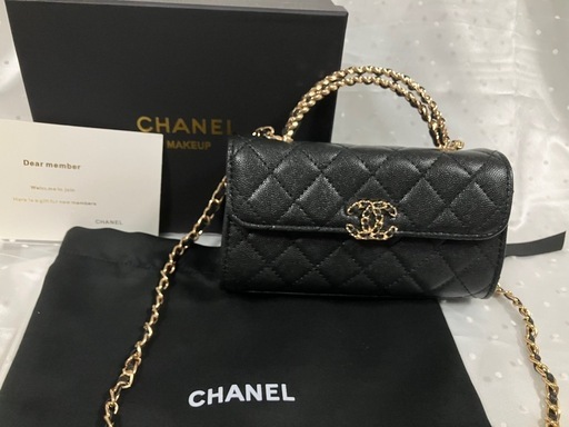 CHANEL シャネル ノベルティ チェーンウォレット 配送 ミニショルダー