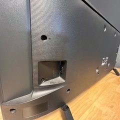 【美品】Hisense ハイセンス 43V型 4K液晶テレビ 43U7F（2021年製）リモコン付／直接引取・現金払い希望の画像