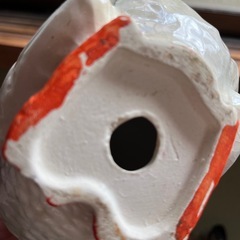 🔴にわとり　置物？の画像