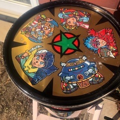 ⭐️No.2  ビックリマン18ℓペール缶（ブリキ缶）昭和レトロな当時物　　レア品⭐️の画像