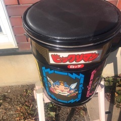 ⭐️No.2  ビックリマン18ℓペール缶（ブリキ缶）昭和レトロな当時物　　レア品⭐️の画像