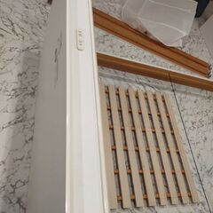 ニトリ　ベッドフレーム（シングル）　充電付きの画像