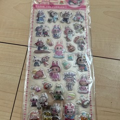 ランダム　ラブブ3Dステッカーの画像