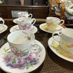 YUKIKO HANAI カップ&ソーサー 10セットの画像