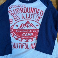 110 男の子　ikka  ベスト&ロンＴセットの画像