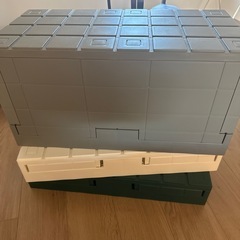 コンテナボックス　折り畳み式　3色の画像