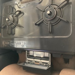 ガスコンロ　グリル未使用　パロマ　LPガス　IC-N86BS-R ガスコンの画像