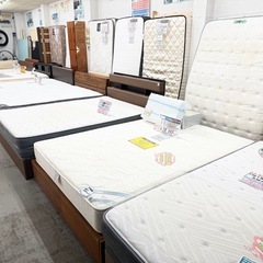 【愛品館 江戸川店 】 引き出し付き ダブルベッド NITORI（ニトリ）の画像