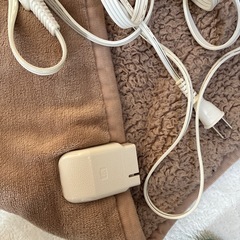 【山善】洗えるもこふわ電気毛布の画像