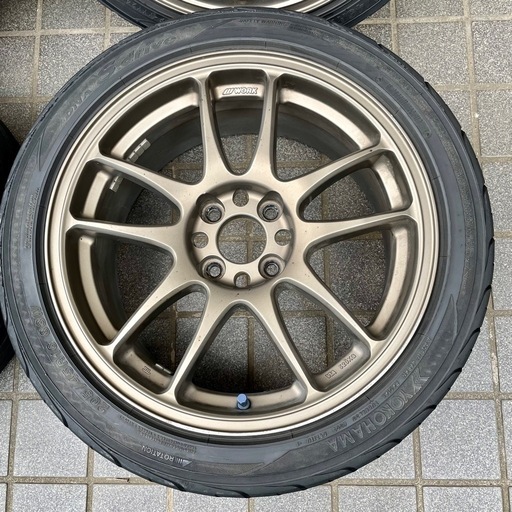 アルミホイール4本　WORK EMOTION CR Kai 16インチ7JJ+35
