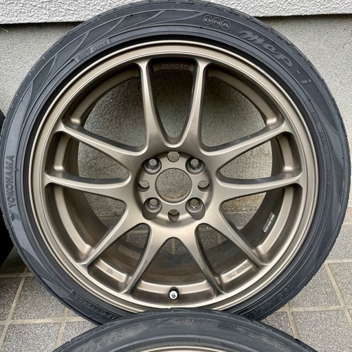 アルミホイール4本　WORK EMOTION CR Kai 16インチ7JJ+35
