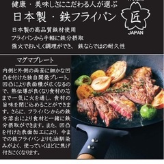 卵焼き鉄フライパン小　タクミジャパン(TakumiJAPAN)の画像