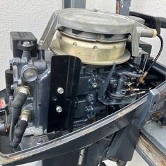 YAMAHA8馬力船外機 2スト（ジャンク品）の画像