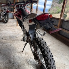 【エンジン始動不可】バイク　ハスクバーナ　HUSQVARNA 125 モトクロスバイク　希少品　の画像