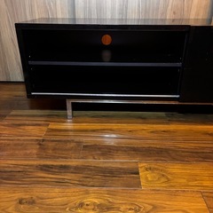 ブラックボード　テレビ台の画像