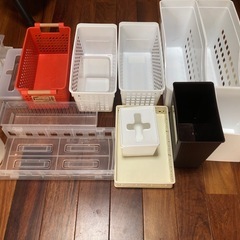 収納ボックス　収納ケース　キッチン　クローゼット　パントリー　セットの画像