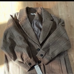 WEGO ボリュームスリーブチェスターコートの画像