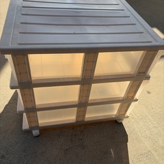 押入れチェスト3段6引出しの画像