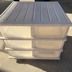 押入れチェスト3段6引出しの画像