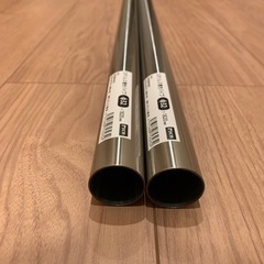 ステンレス巻きパイプ 2本の画像