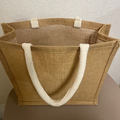 無印良品／A4も入る ジュートバッグの画像