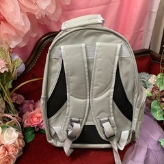 ロケットリュックピンクカラー小型犬、猫
の画像