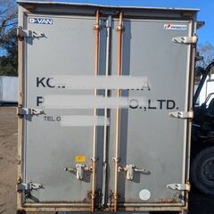 ♪八街A区SP90♪物置♪コンテナ♪内寸高さ207cm♪床は鉄♪アルミ箱♪の画像