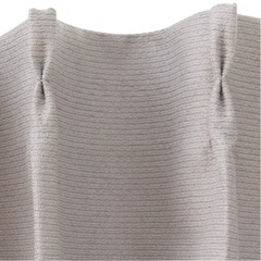 1級遮光・遮熱・遮音 100×110cm カーテン ニトリ RP002 グレーの画像