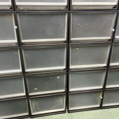 衣装ケース 26個セット プラスチック製 幅44cm×奥行55cm×高さ31cm の画像