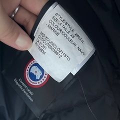 【レディース】カナダグース　シェルバーン　パーカー　2603JL ネイビー　XSの画像