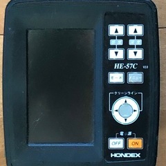 魚群探知機　ホンデックス　HE-57Cの画像