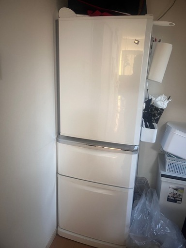 MITSUBISHI ノンフロン冷凍冷蔵庫MR-C34A-W (mii) 高崎のキッチン家電