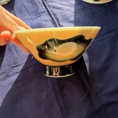 ネズミ柄　飯椀10個セットの画像