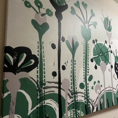 植物柄 アートパネルの画像