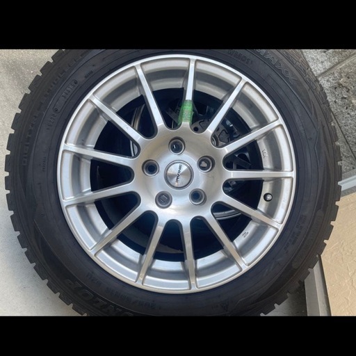 ★205/60R16スタッドレスタイヤ・アルミホイール4本SET DUNLOP★ ほぼ新品】205/60R16 ダンロップ スタッドレス冬タイヤ＆ホイール 4本