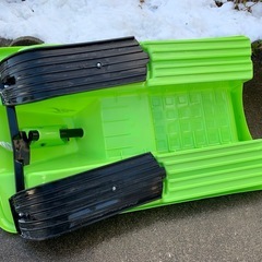 決まりました。ハンドル付きソリ　子供用　操舵付きの画像