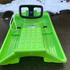 決まりました。ハンドル付きソリ　子供用　操舵付きの画像