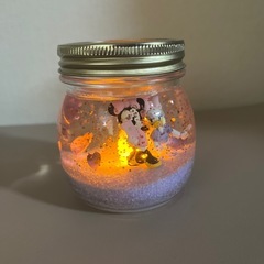 新品？／Disney テラテラ光るキャンドル風インテリアの画像