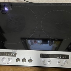 418Y 【2020年製】アイリスオーヤマ IH二口コンロの画像