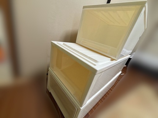 収納ボックス (みいさん) 谷町六丁目の収納家具《収納ケース》の中古